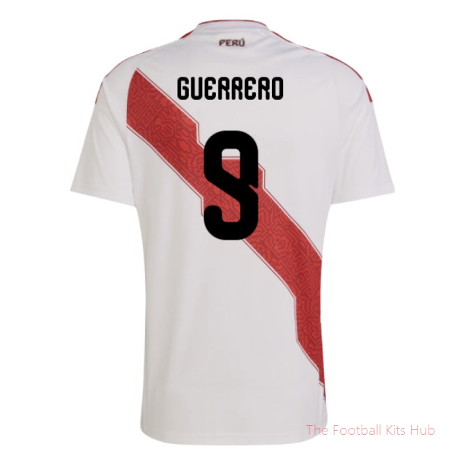 2026/27 Peru Home Shirt (Guerrero 9)