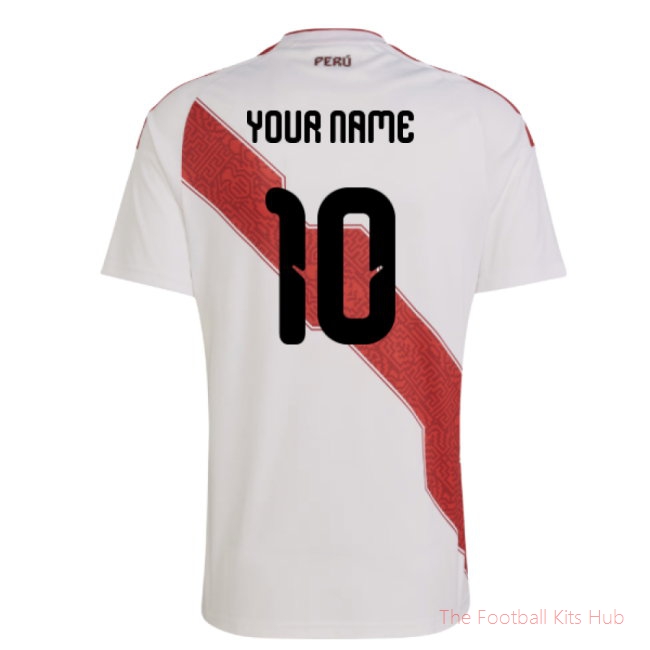 2026/27 Peru Home Shirt (Your Name)