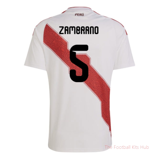 2026/27 Peru Home Shirt (Zambrano 5)