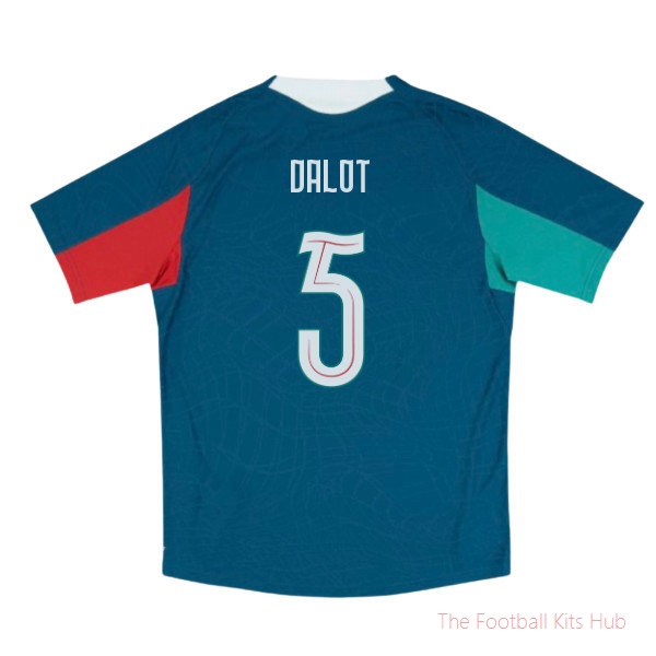 2026/27 Portugal Training Jersey Pro (Ocean Tropic) (Dalot 5)