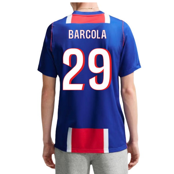 2026/27 PSG Paris Saint Germain Home Shirt Barcola 29