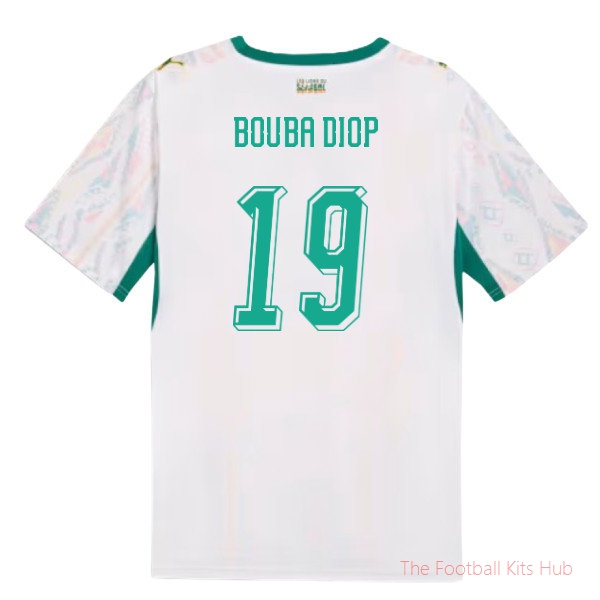2026/27 Senegal Home Shirt (Bouba Diop 19)