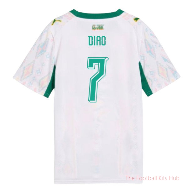 2026/27 Senegal Home Shirt (Kids) (Diao 7)