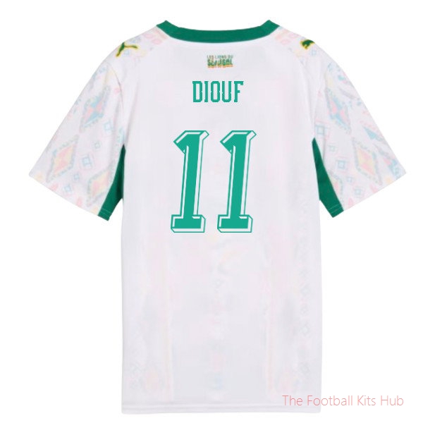 2026/27 Senegal Home Shirt (Kids) (Diouf 11)