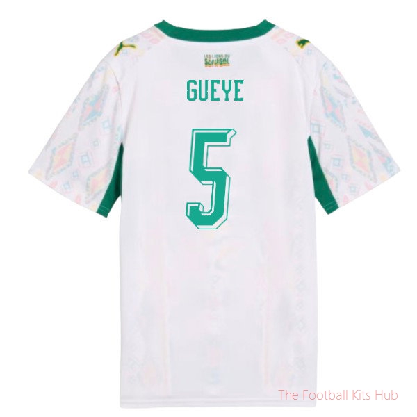 2026/27 Senegal Home Shirt (Kids) (Gueye 5)