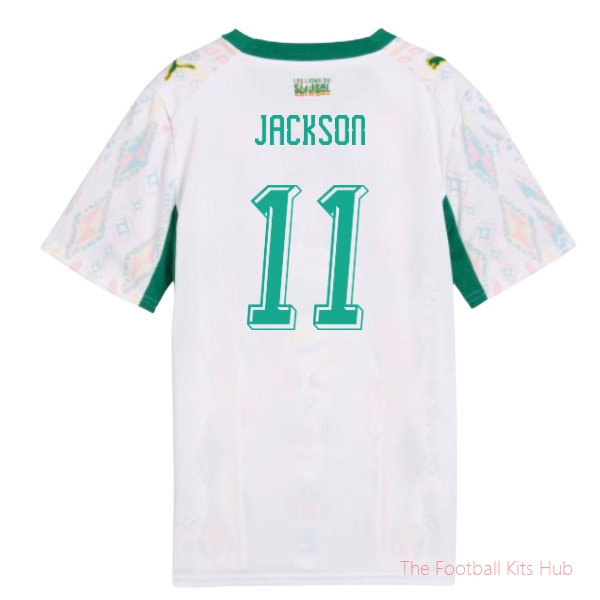 2026/27 Senegal Home Shirt (Kids) (Jackson 11)