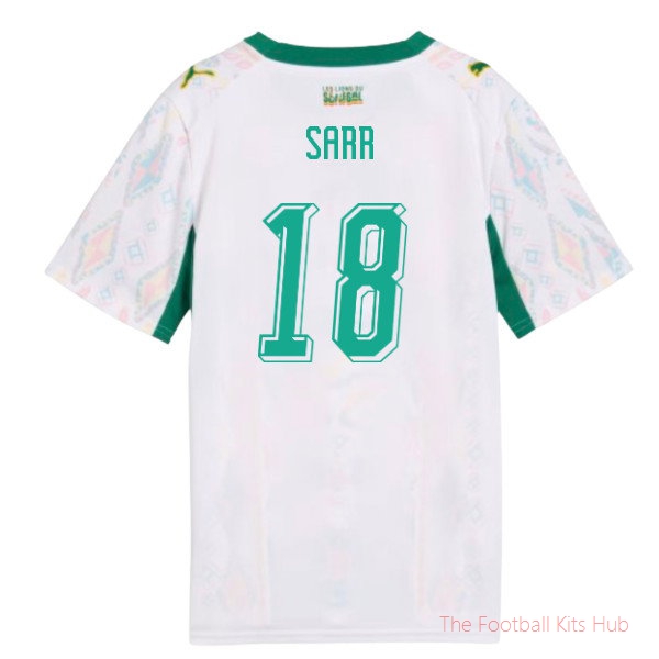 2026/27 Senegal Home Shirt (Kids) (Sarr 18)