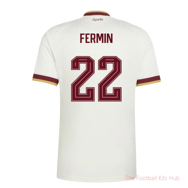 2026/27 Spain Away Shirt (Fermin 22)