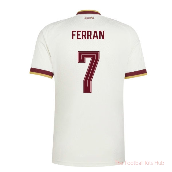 2026/27 Spain Away Shirt (Ferran 7)