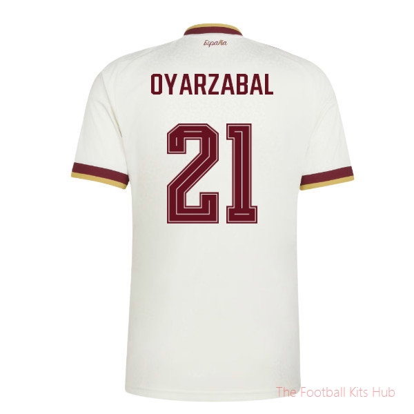 2026/27 Spain Away Shirt (Oyarzabal 21)