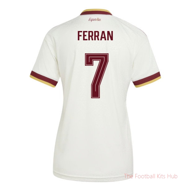 2026/27 Spain Away Shirt (Womens) (Ferran 7)