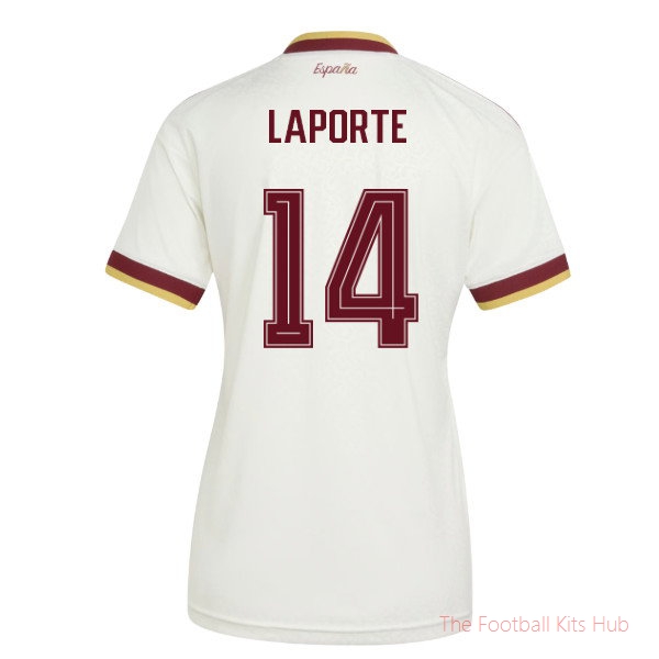2026/27 Spain Away Shirt (Womens) (Laporte 14)