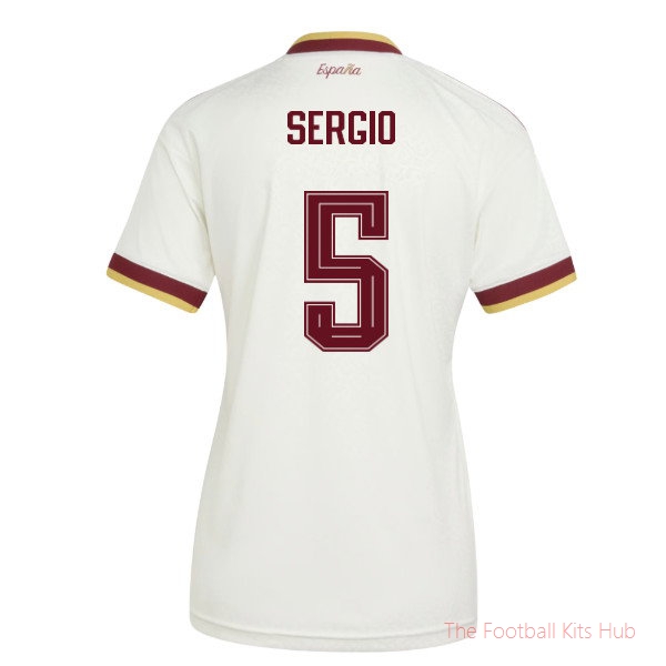 2026/27 Spain Away Shirt (Womens) (Sergio 5)