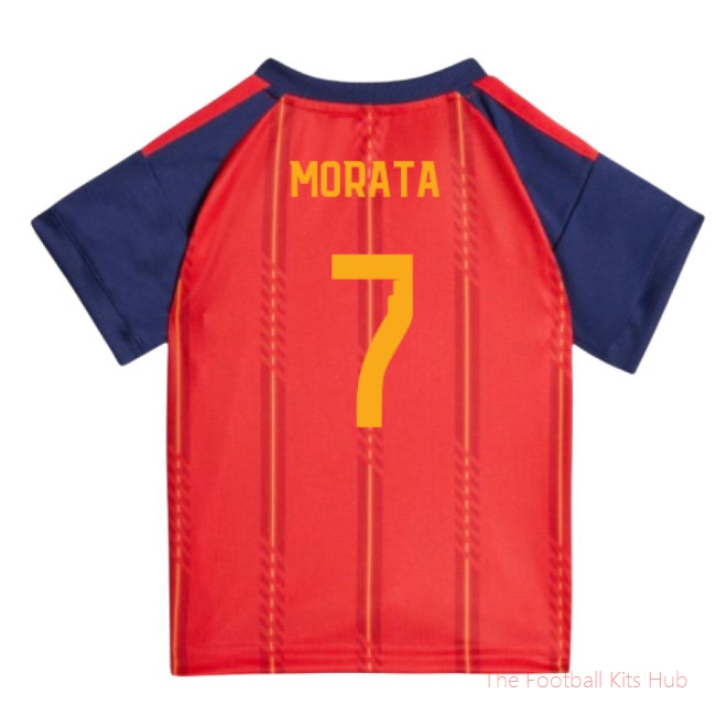 2026/27 Spain Home Baby Kit (Morata 7)