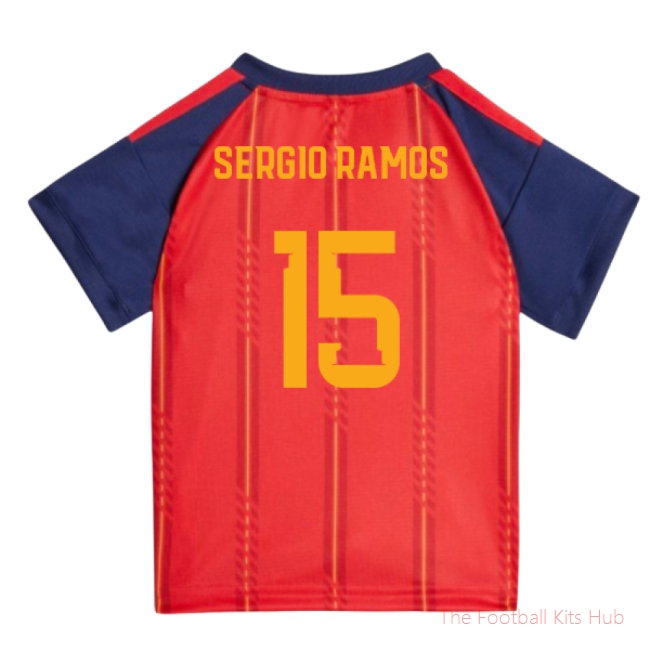 2026/27 Spain Home Baby Kit (Sergio Ramos 15)