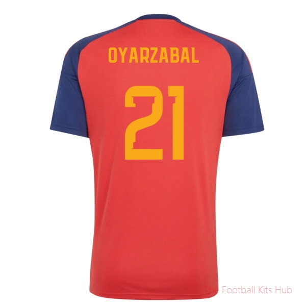 2026/27 Spain Home Jersey (Oyarzabal 21) Jersey