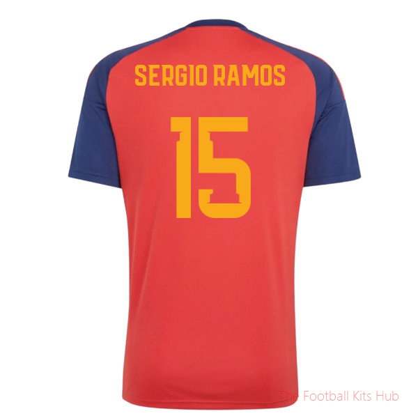2026/27 Spain Home Jersey (Sergio Ramos 15) Jersey