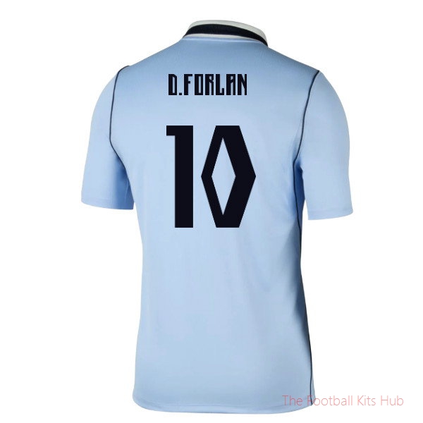 2026/27 Uruguay Home Shirt (D.Forlan 10)