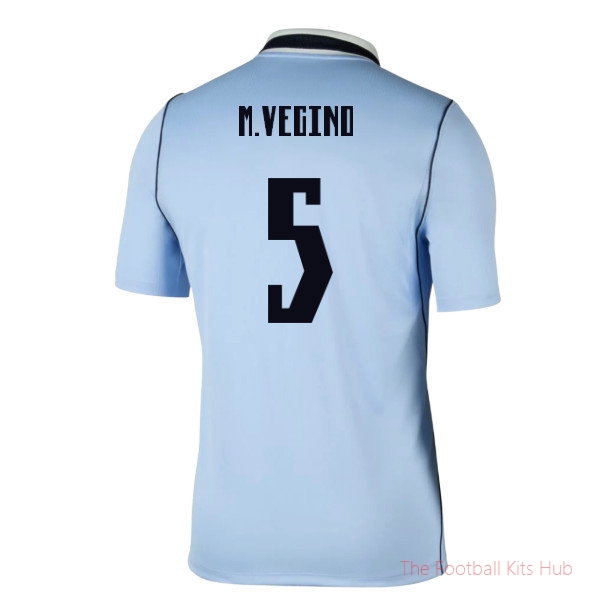 2026/27 Uruguay Home Shirt (M.Vecino 5)