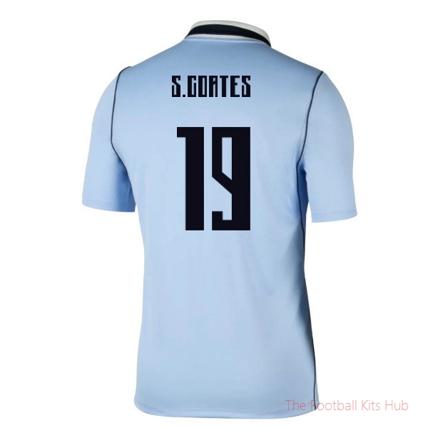 2026/27 Uruguay Home Shirt (S.Coates 19)
