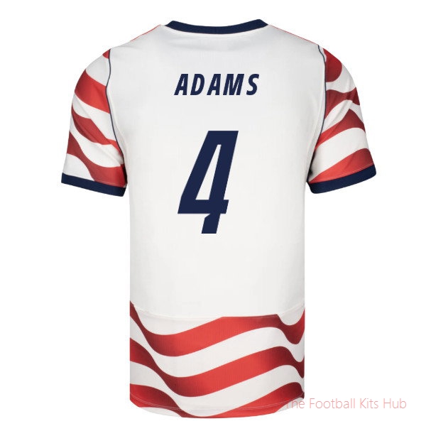 2026/27 USA USMNT Home Authentic Jersey (Adams 4) Jersey