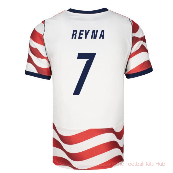 2026/27 USA USMNT Home Authentic Jersey (Reyna 7) Jersey