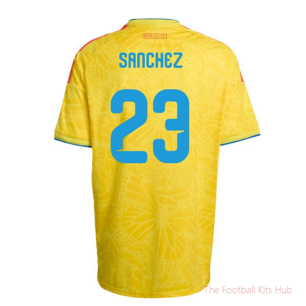 2026/27 Colombia Home Shirt (Sanchez 23)