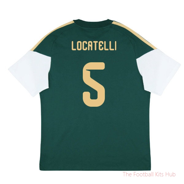 2026/27 Italy Training Tee (Green) (Locatelli 5)