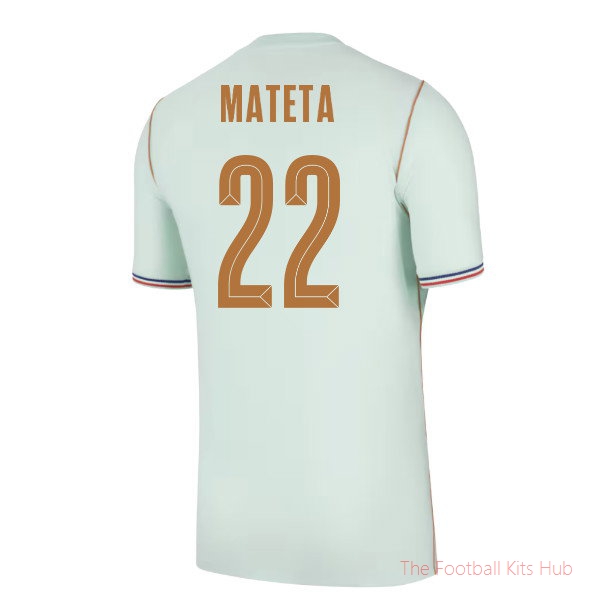 2026/27 France Away Shirt (Mateta 22)