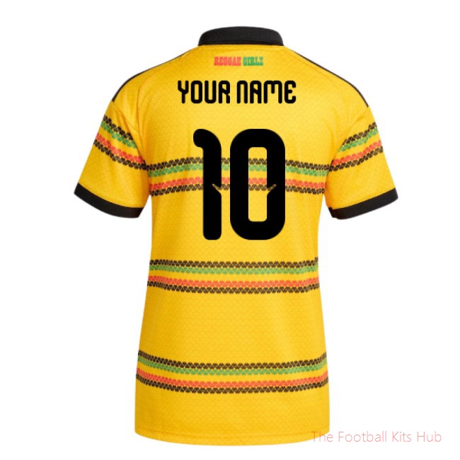 2026/27 Jamaica Home Shirt (Womens) (Your Name)