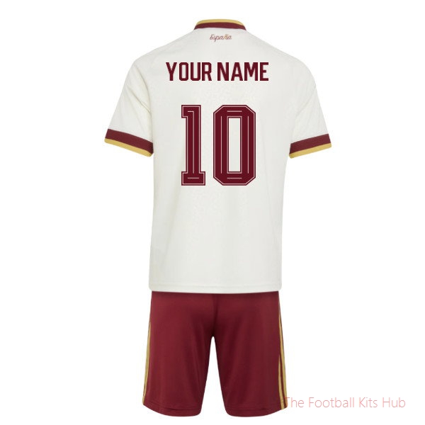 2026/27 Spain Away Youth Kit (Your Name)
