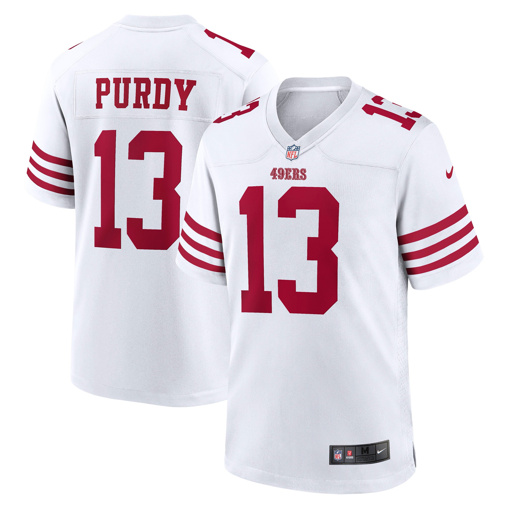 Brock Purdy #13 San Francisco 49ers NFL Jersey - White | ProGear Kits