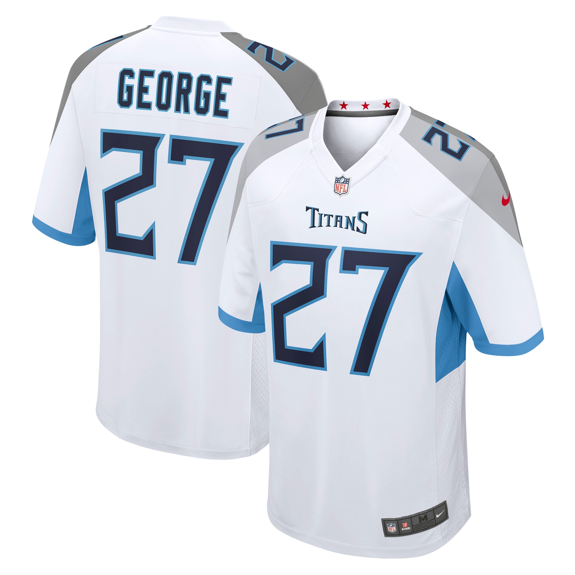 Eddie George Tennessee Titans NFL Jersey - White | ProGear Kits