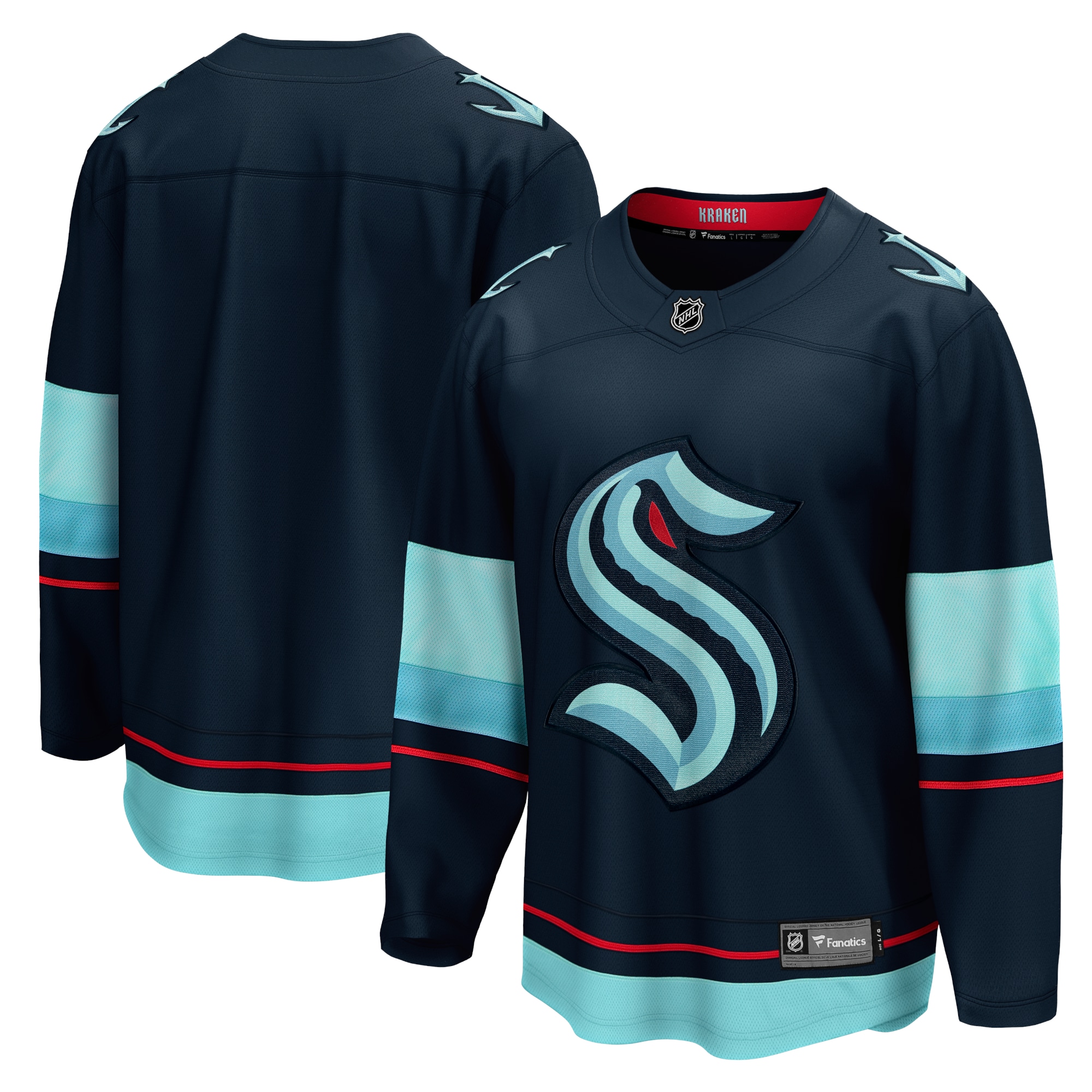 Seattle Kraken Home NHL Jersey - Deep Sea Blue | ProGear Kits