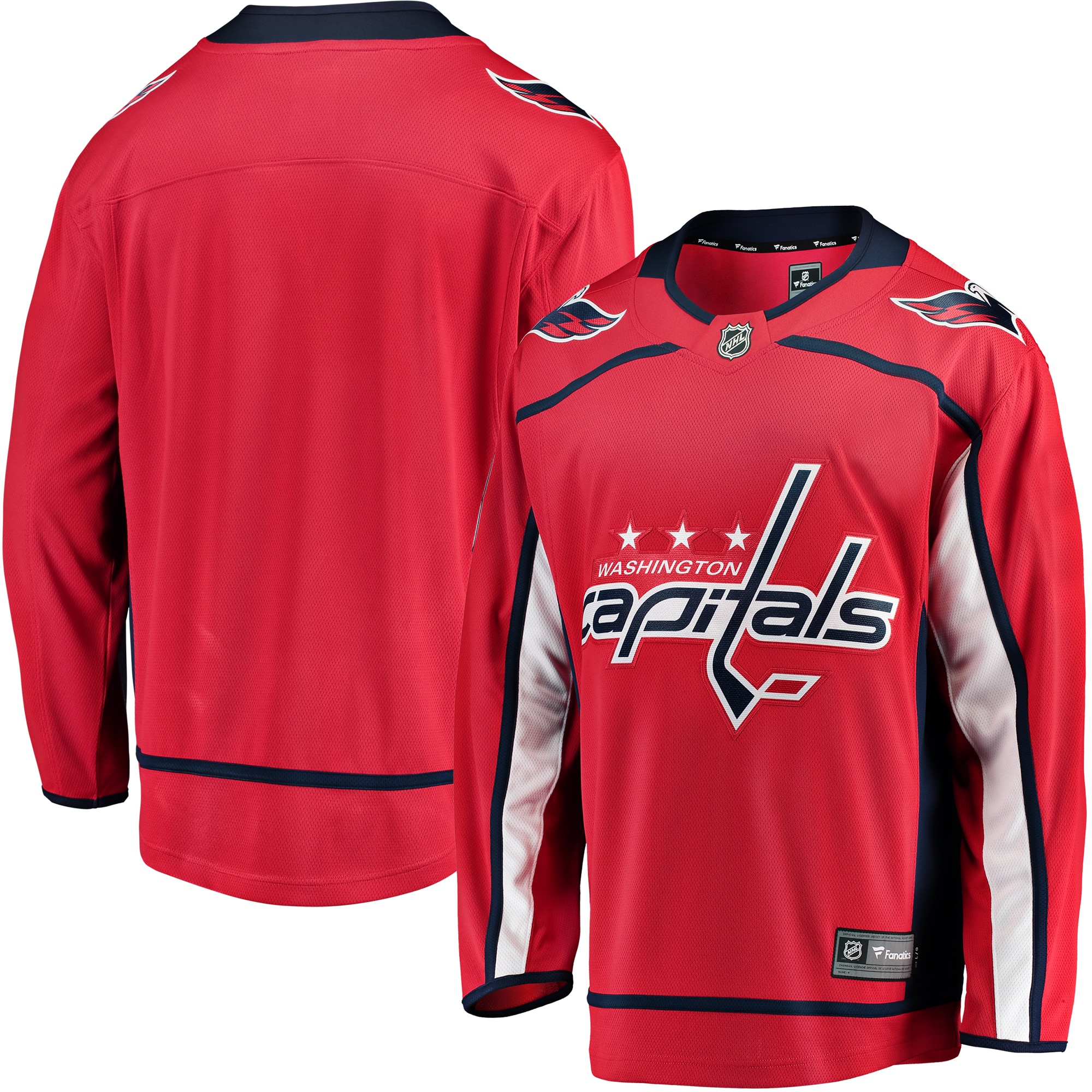 Washington Capitals Home NHL Jersey - Red | ProGear Kits