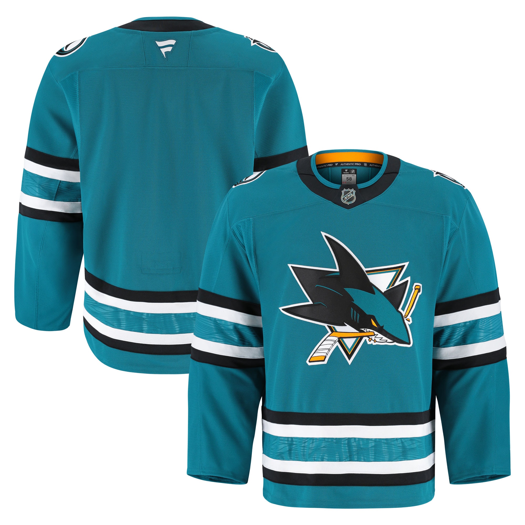Women's San Jose Sharks Home Authentic Pro Jersey - Teal | ProGear Kits