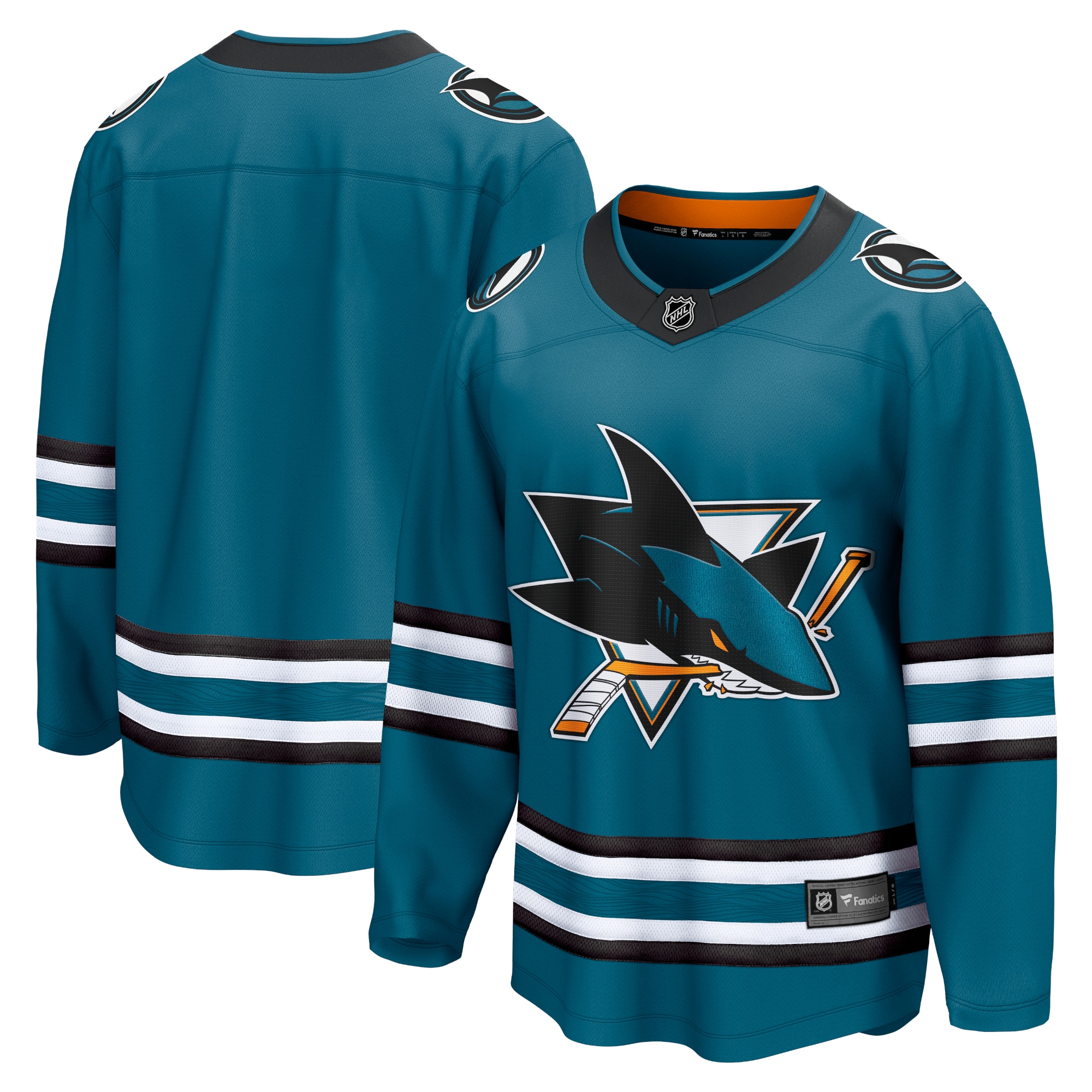 San Jose Sharks Home NHL Jersey - Teal | ProGear Kits