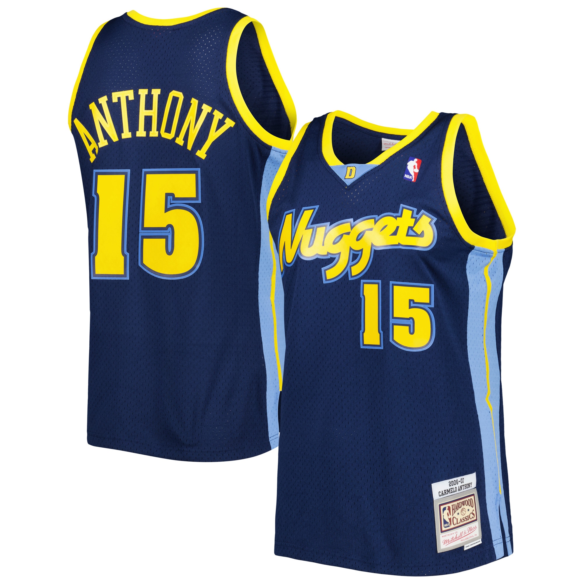 Carmelo Anthony Denver Nuggets NBA Jersey - Navy | ProGear Kits