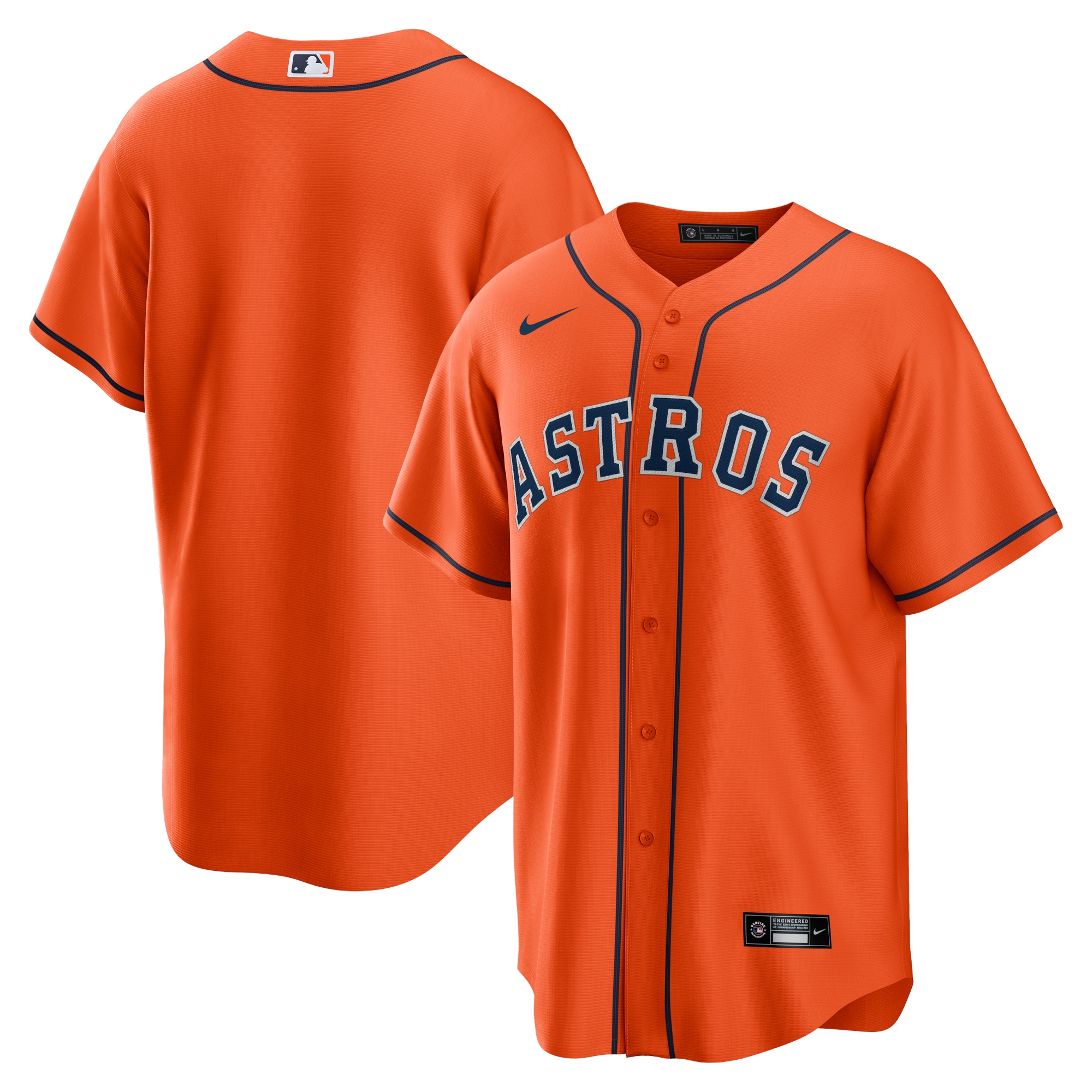 Houston Astros Alternate MLB Jersey - Orange | ProGear Kits