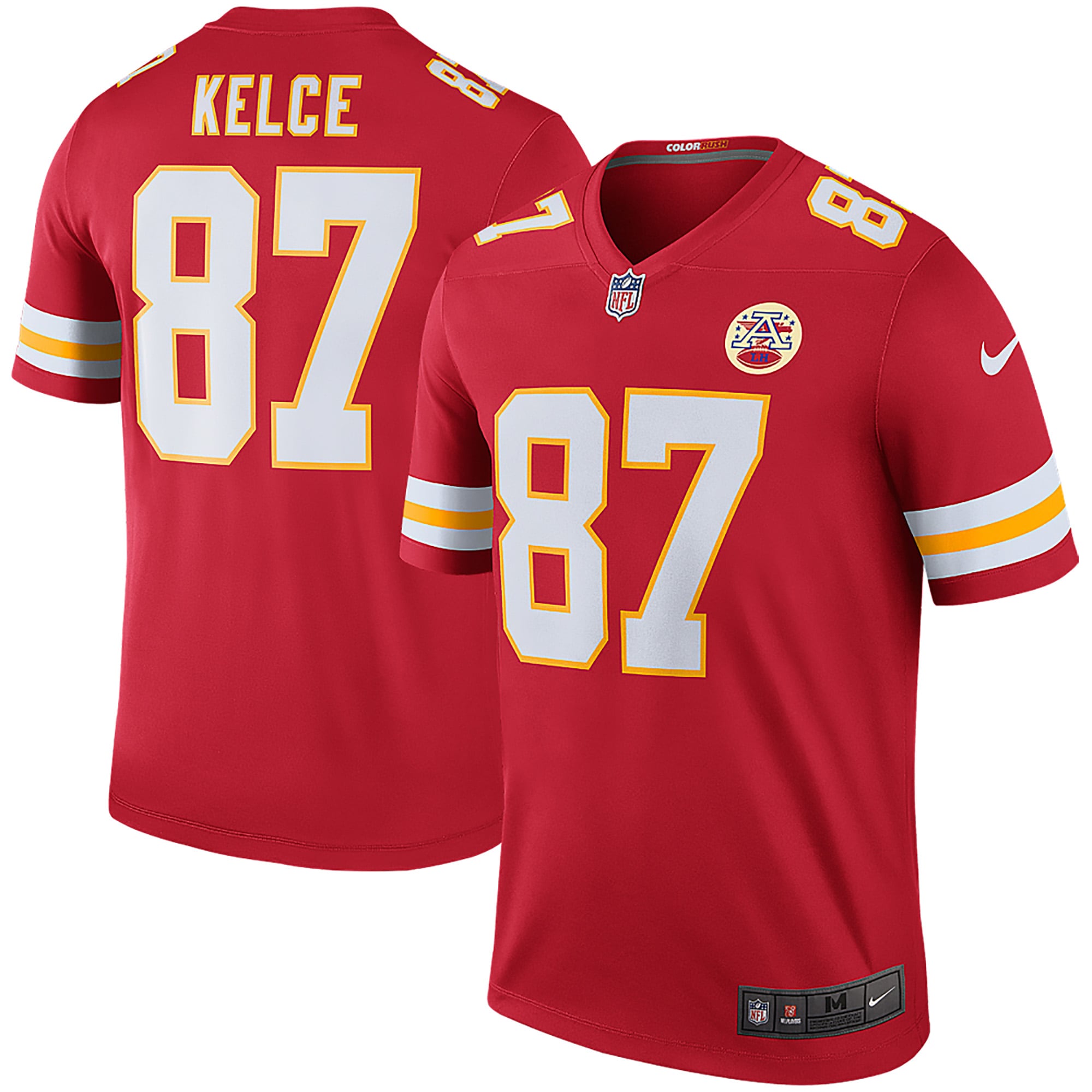 Travis Kelce #87 Kansas City Chiefs NFL Top - Red | ProGear Kits