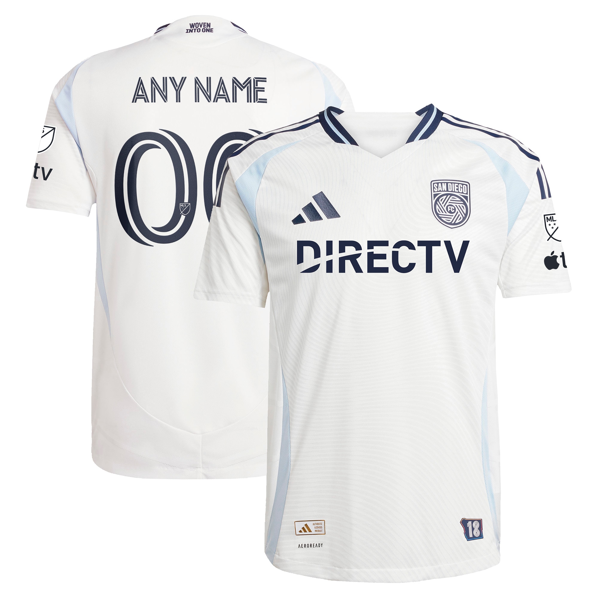San Diego FC Jersey - White | ProGear Kits