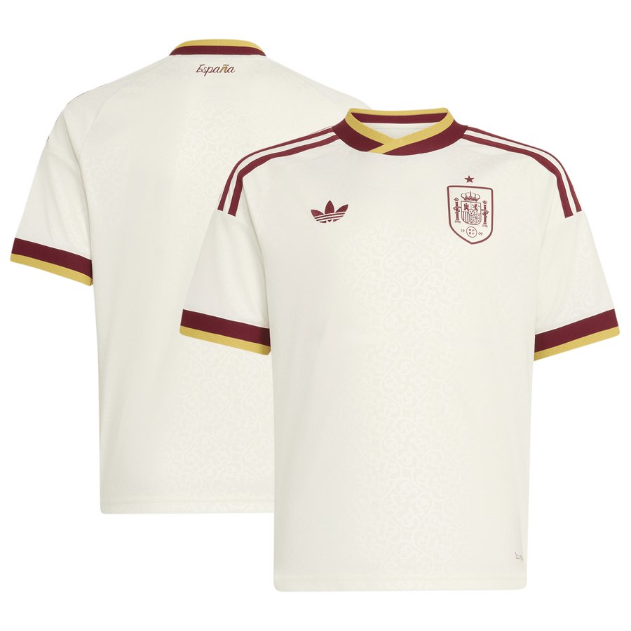 Spain 2026 white away replica football shirt
