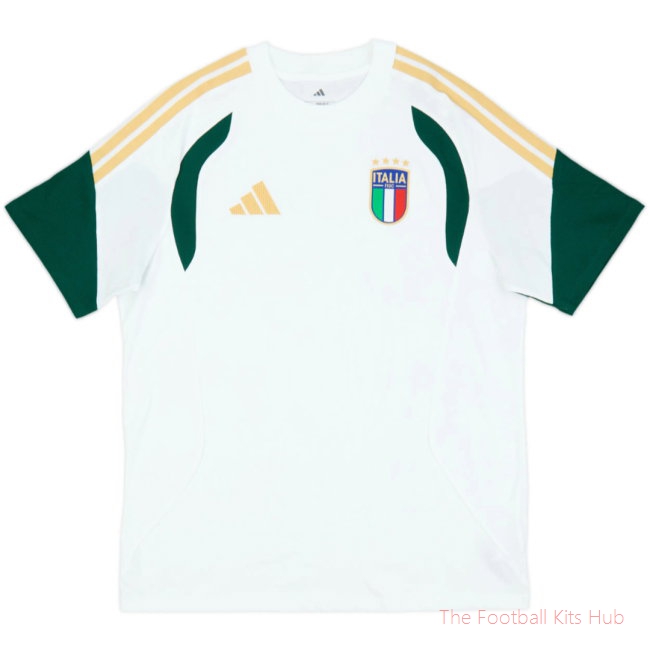 2026/27 Italy Training Tee (White)