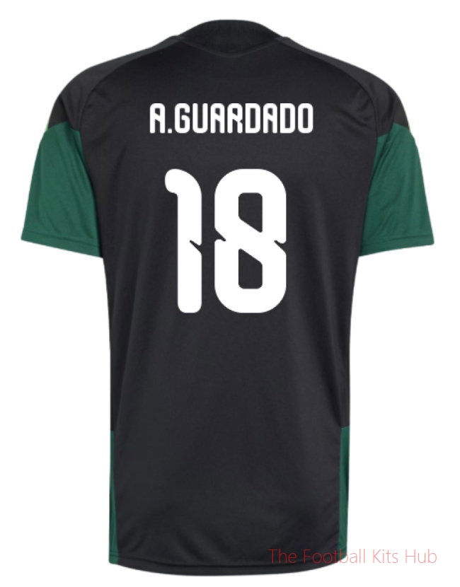 2026/27 Mexico Training Jersey (Black) (A.Guardado 18)