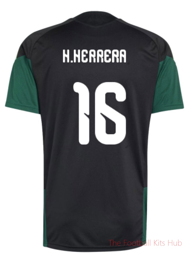 2026/27 Mexico Training Jersey (Black) (H.Herrera 16)
