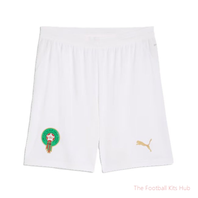 2026/27 Morocco Away Shorts (White)