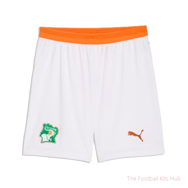 2026/27 Ivory Coast Away Shorts (White)