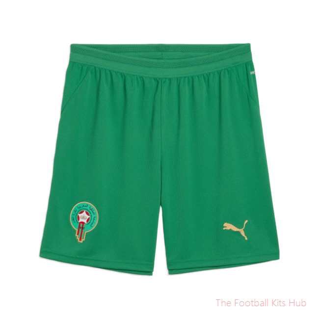 2026/27 Morocco Home Shorts (Green)