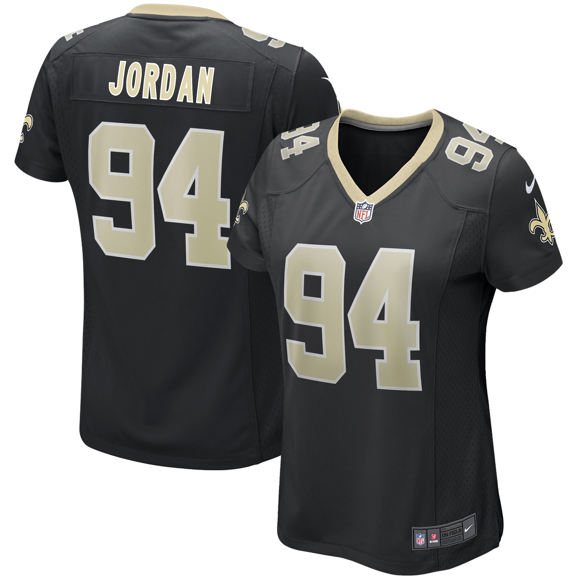 Cameron New Orleans Saints NFL Jersey - Black | ProGear Kits