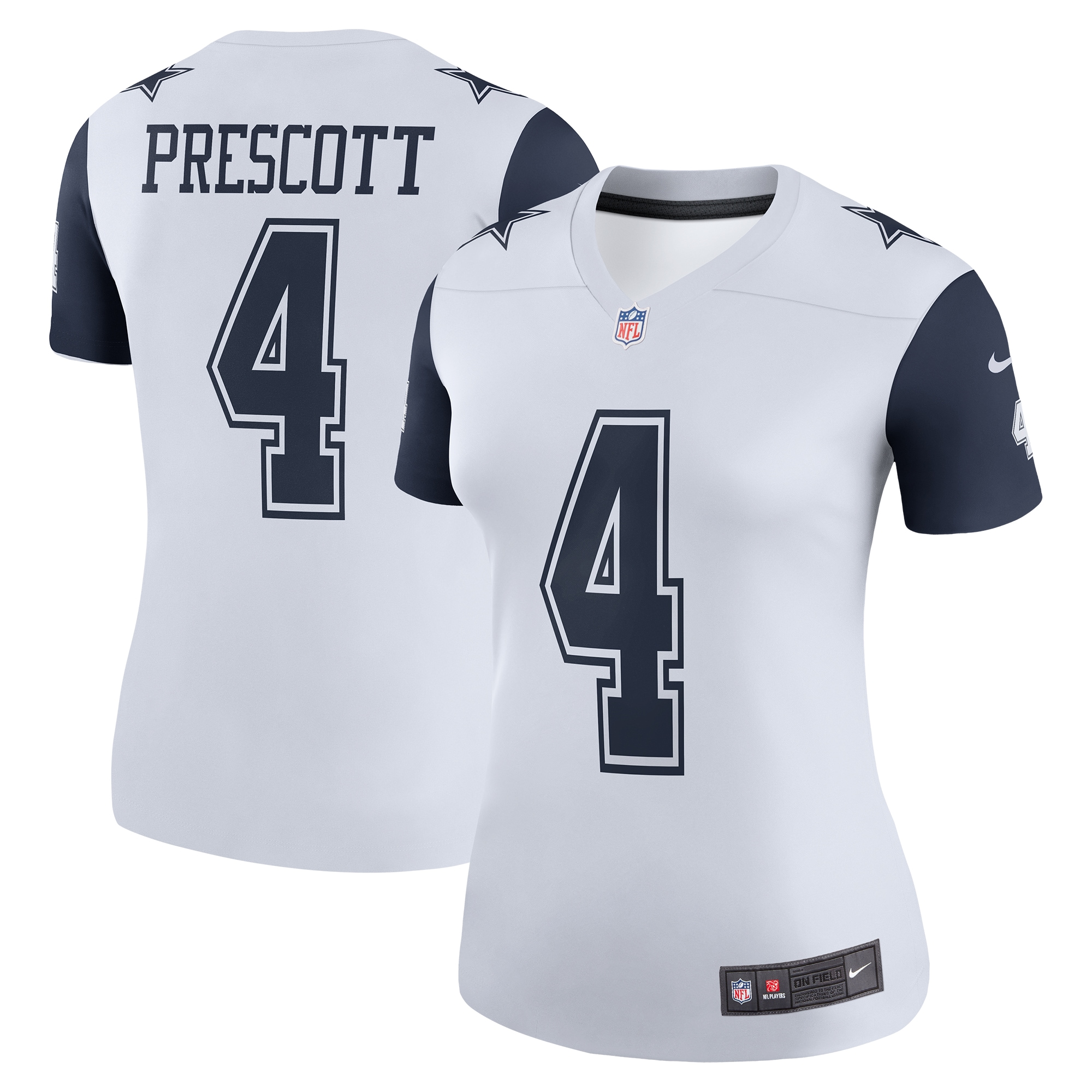 Dak Prescott #4 Dallas Cowboys NFL Top - White | ProGear Kits
